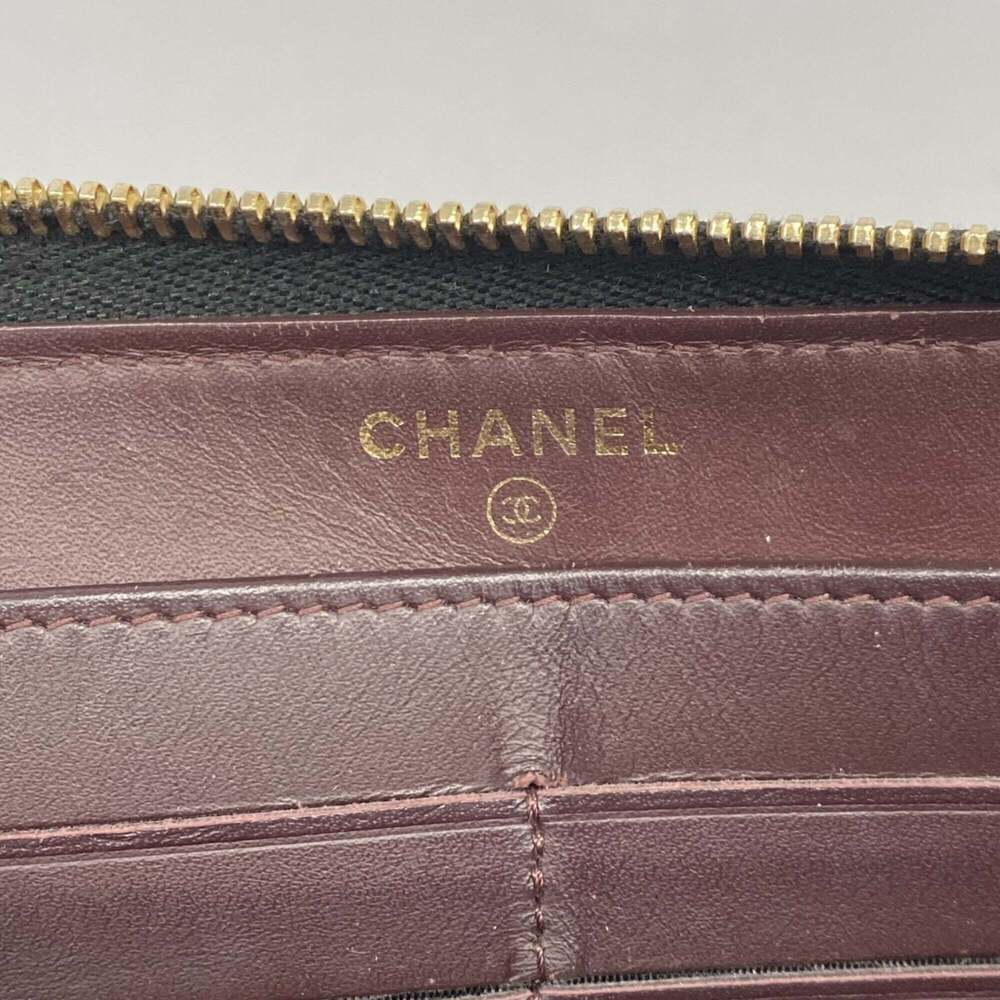CHANEL Black Caviar Leather Wallet - Picture 4 of 9